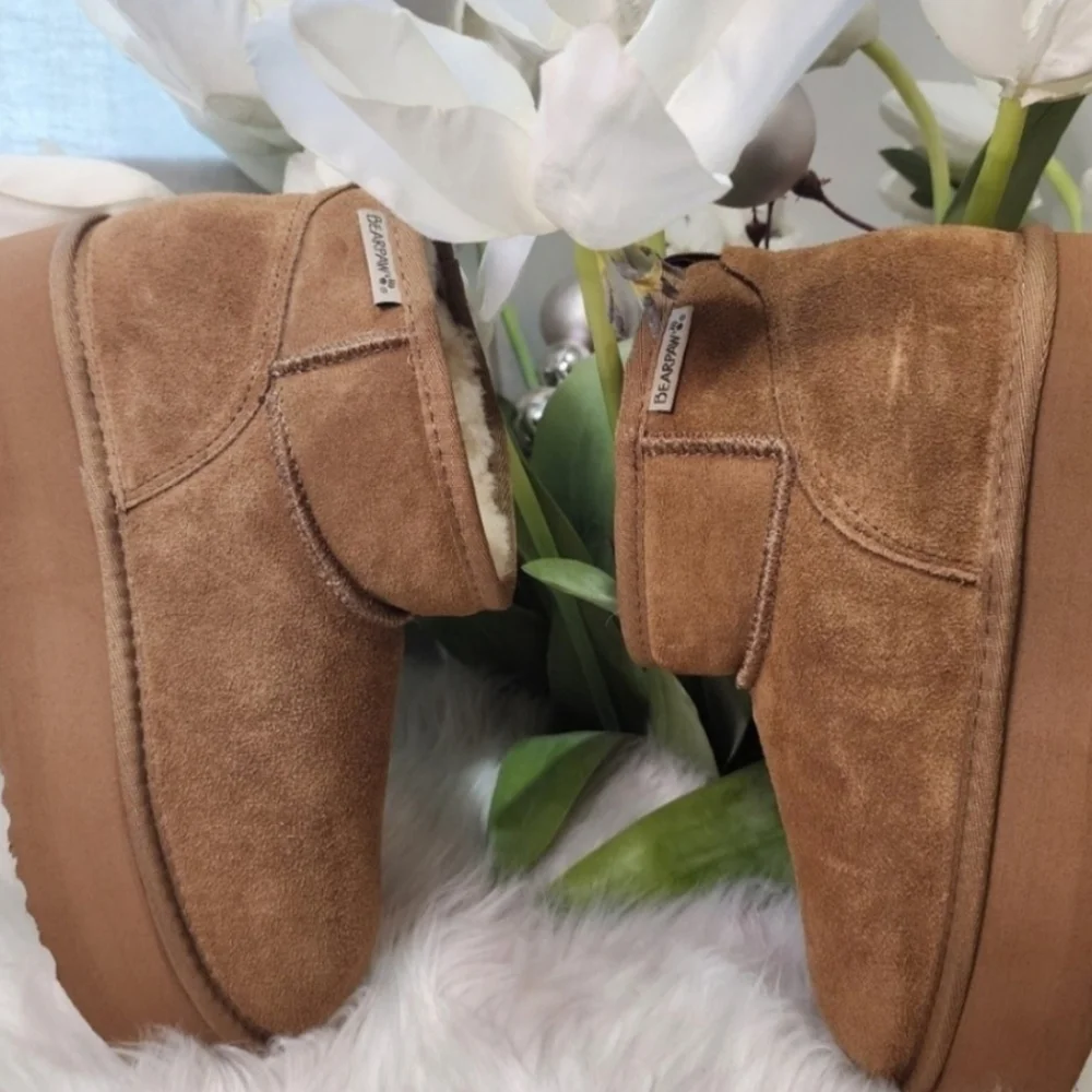 Bearpaw Retro Shorty Water Repellent Platform Boot (Women)New
